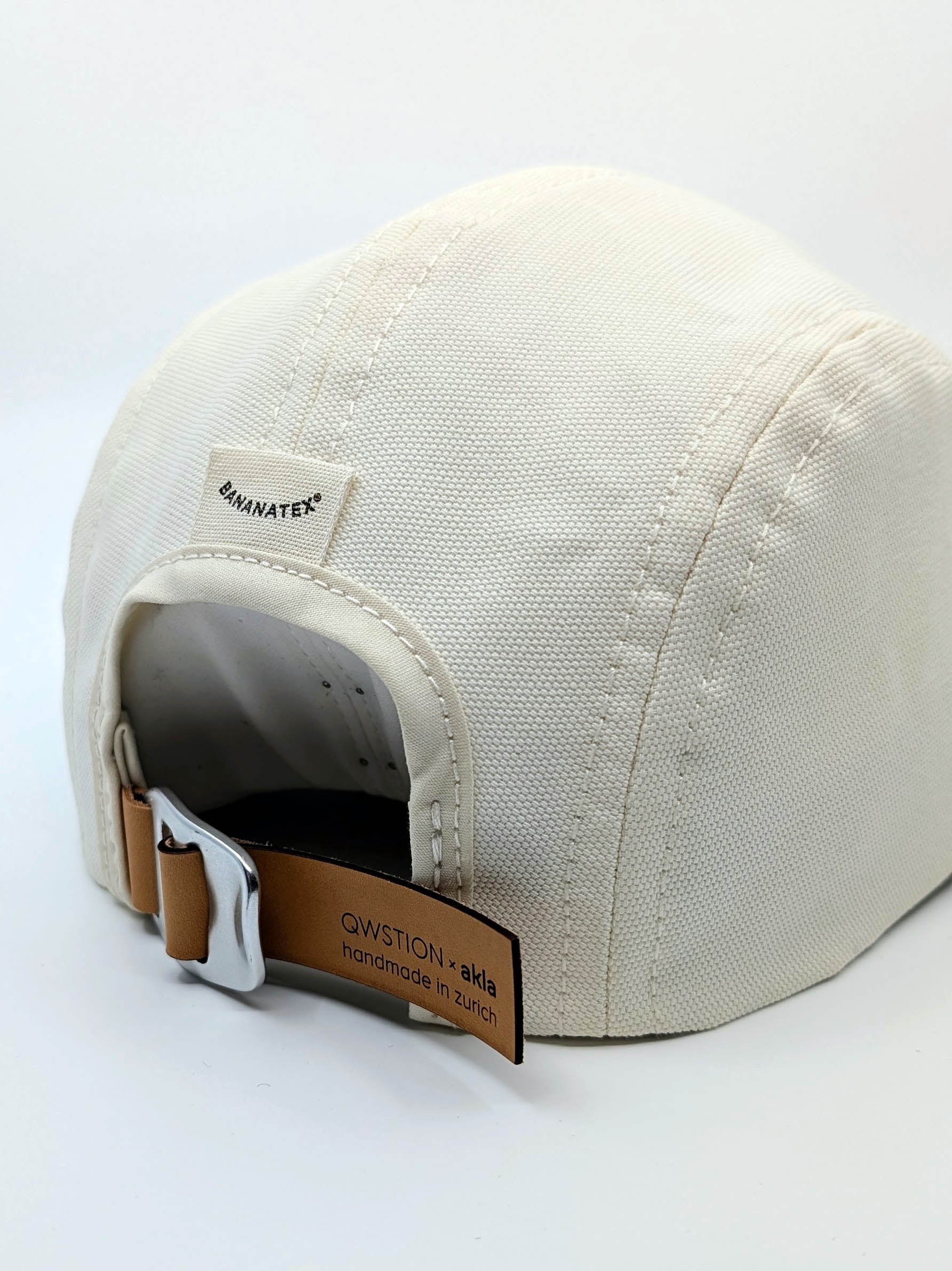 QWSTION + Akla Cap No 03 (UNIQUE PIECE) Natural White S/M