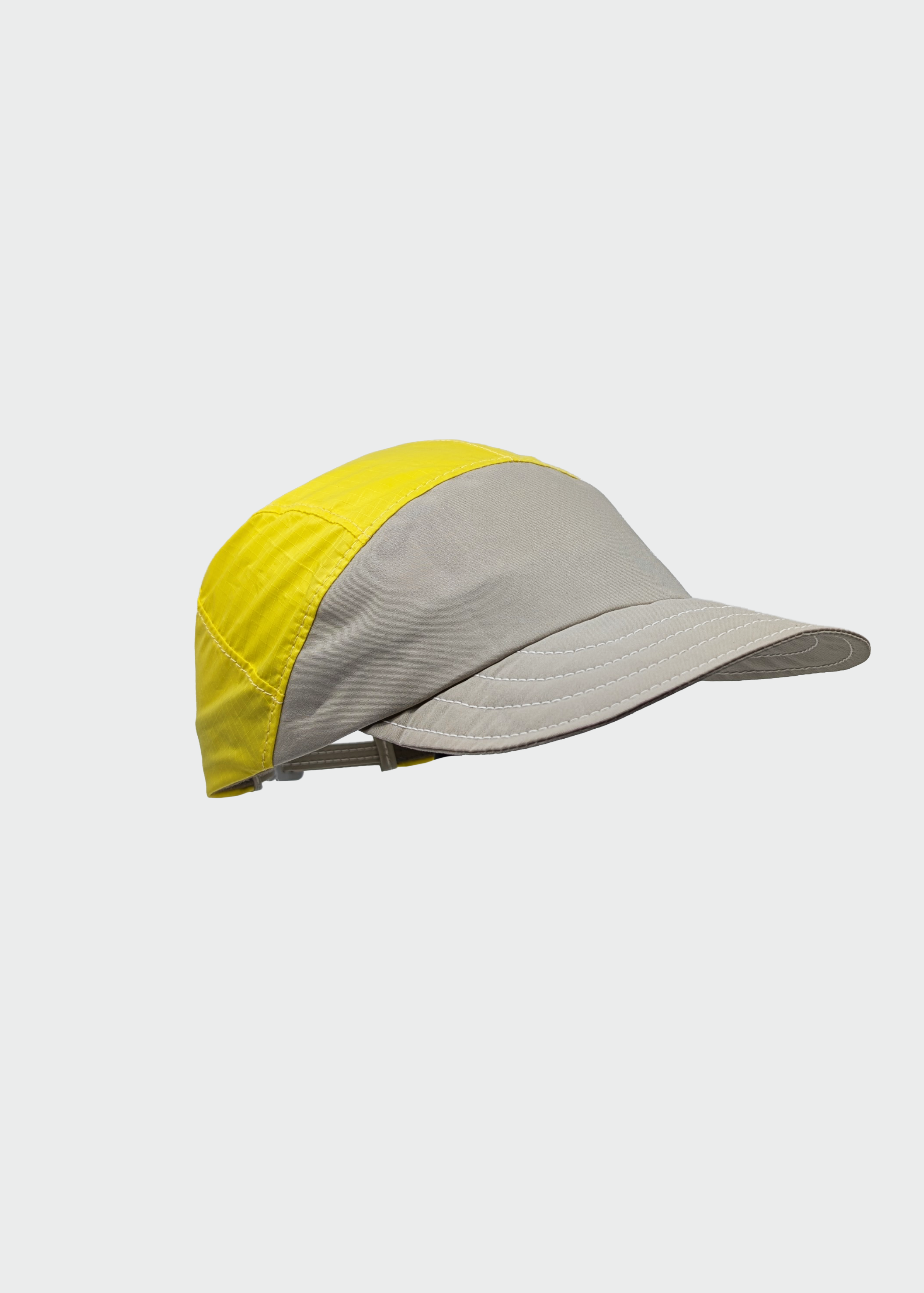 QWSTION + Akla Cap No 11 (UNIQUE PIECE) Dust/Lemon onesize
