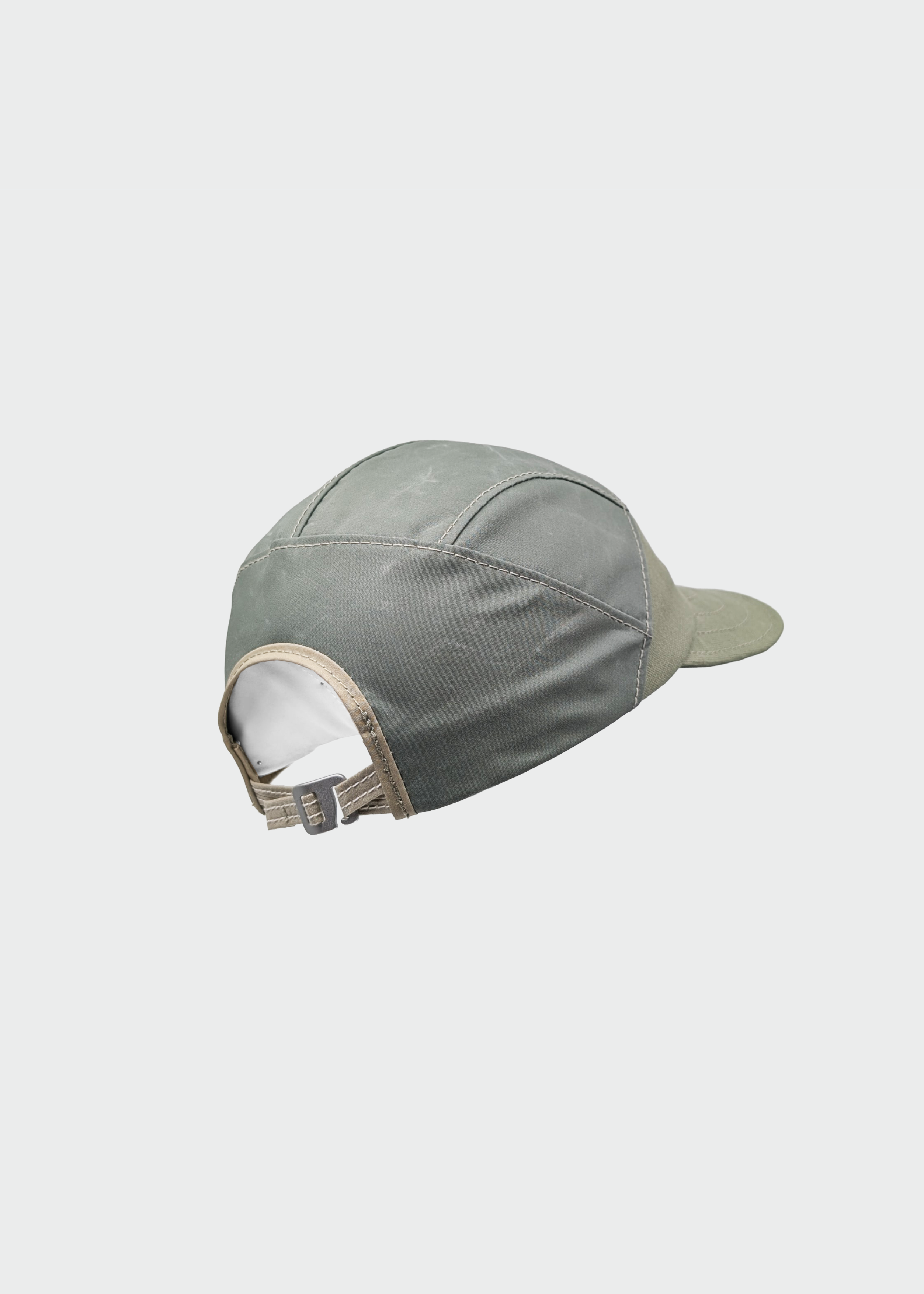 QWSTION + Akla Cap No 20 (UNIQUE PIECE) Sage/Waxed Agave onesize
