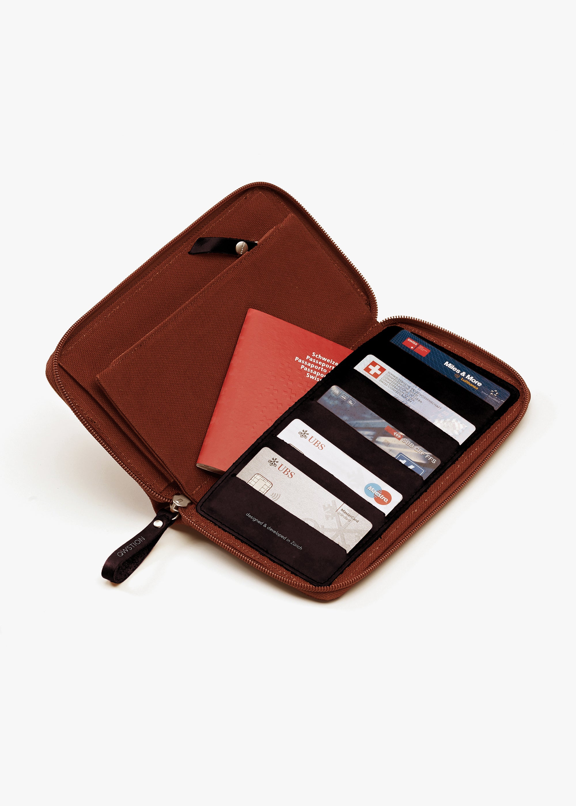 Travel Wallet (B Quality) – Organic Rust