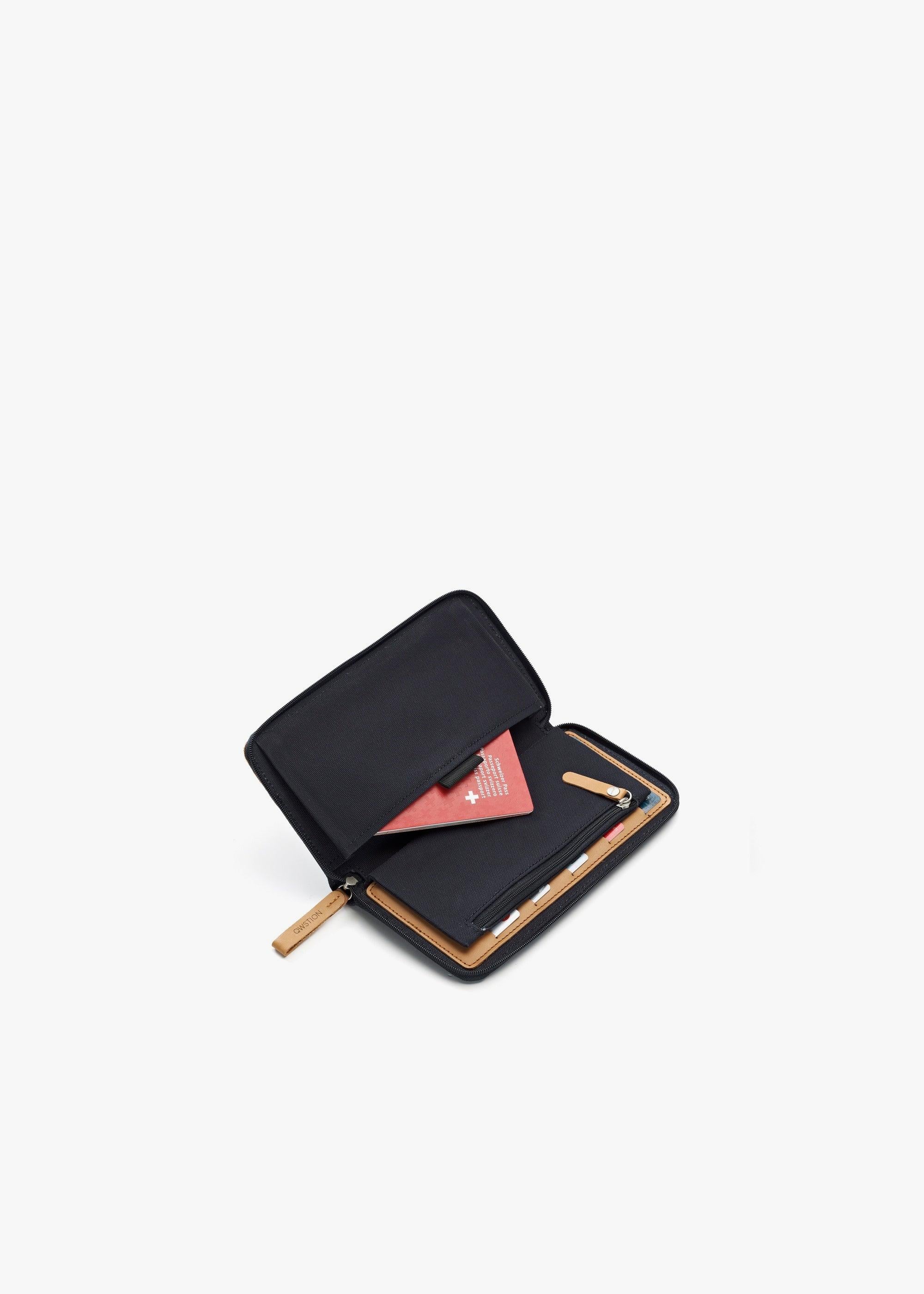 Travel Wallet – Organic Navy - QWSTION