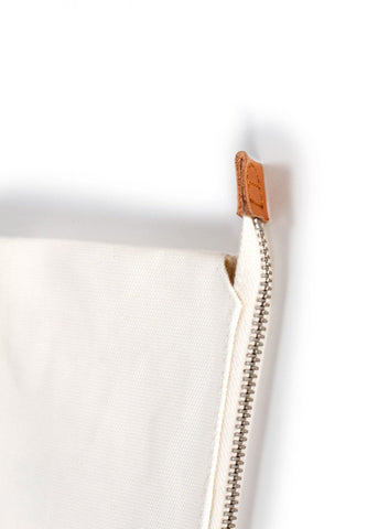 Bananatex Zip Pouch Medium – Natural White