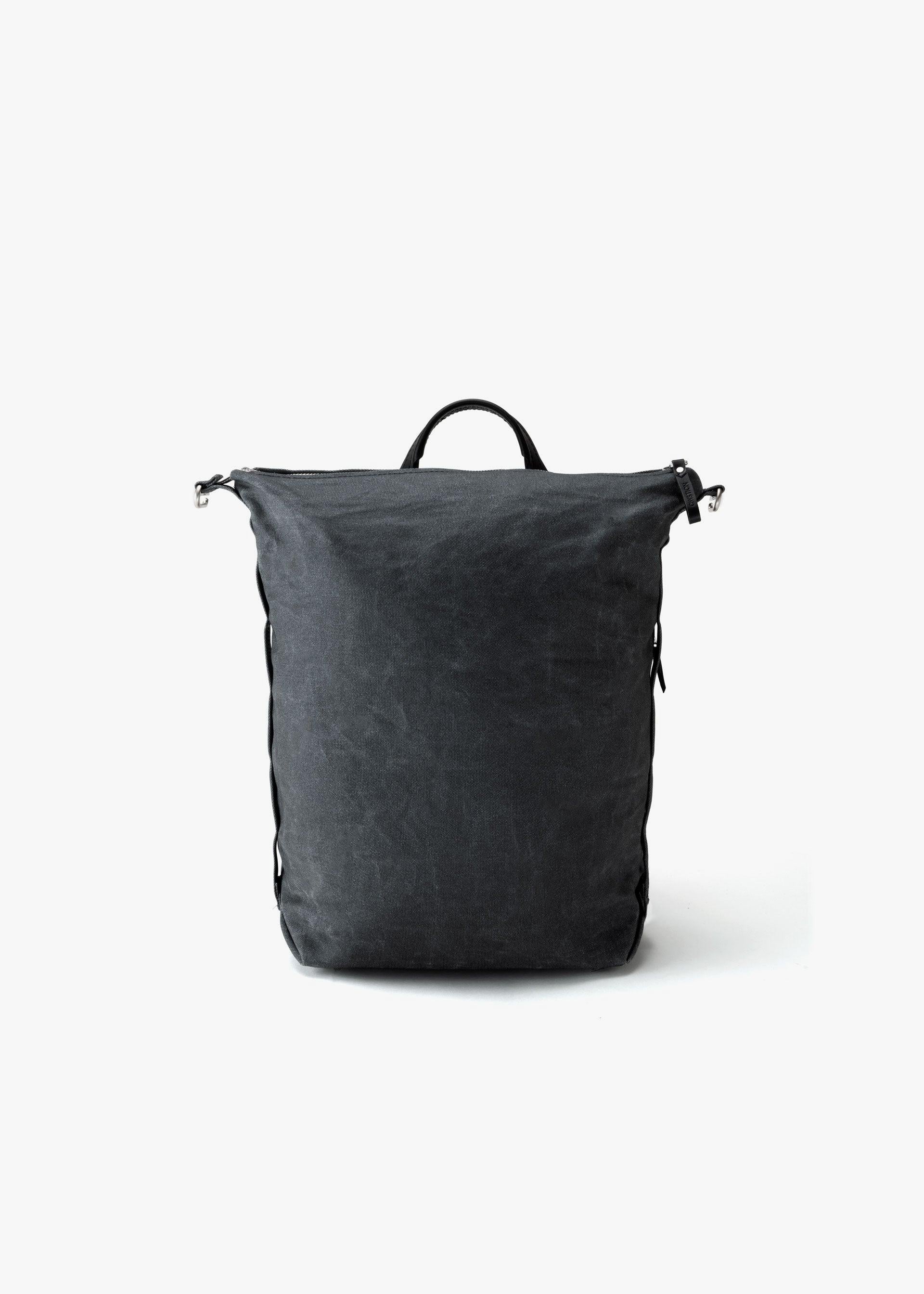 Zip Pack – Waxed Black