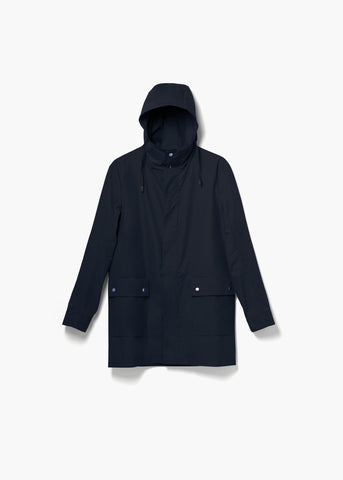 All Weather Coat – Organic Navy XL