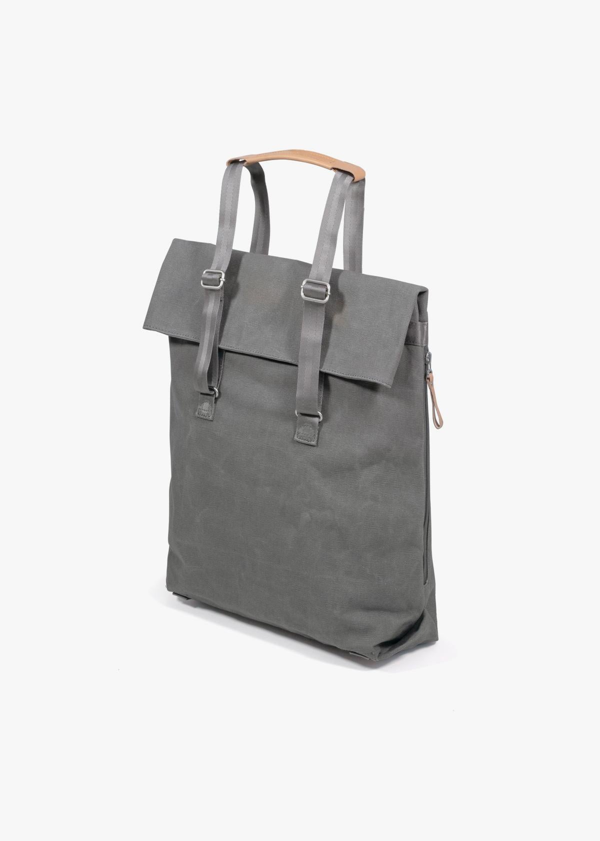 Day Tote (B Quality) – Organic Washed Grey - QWSTION