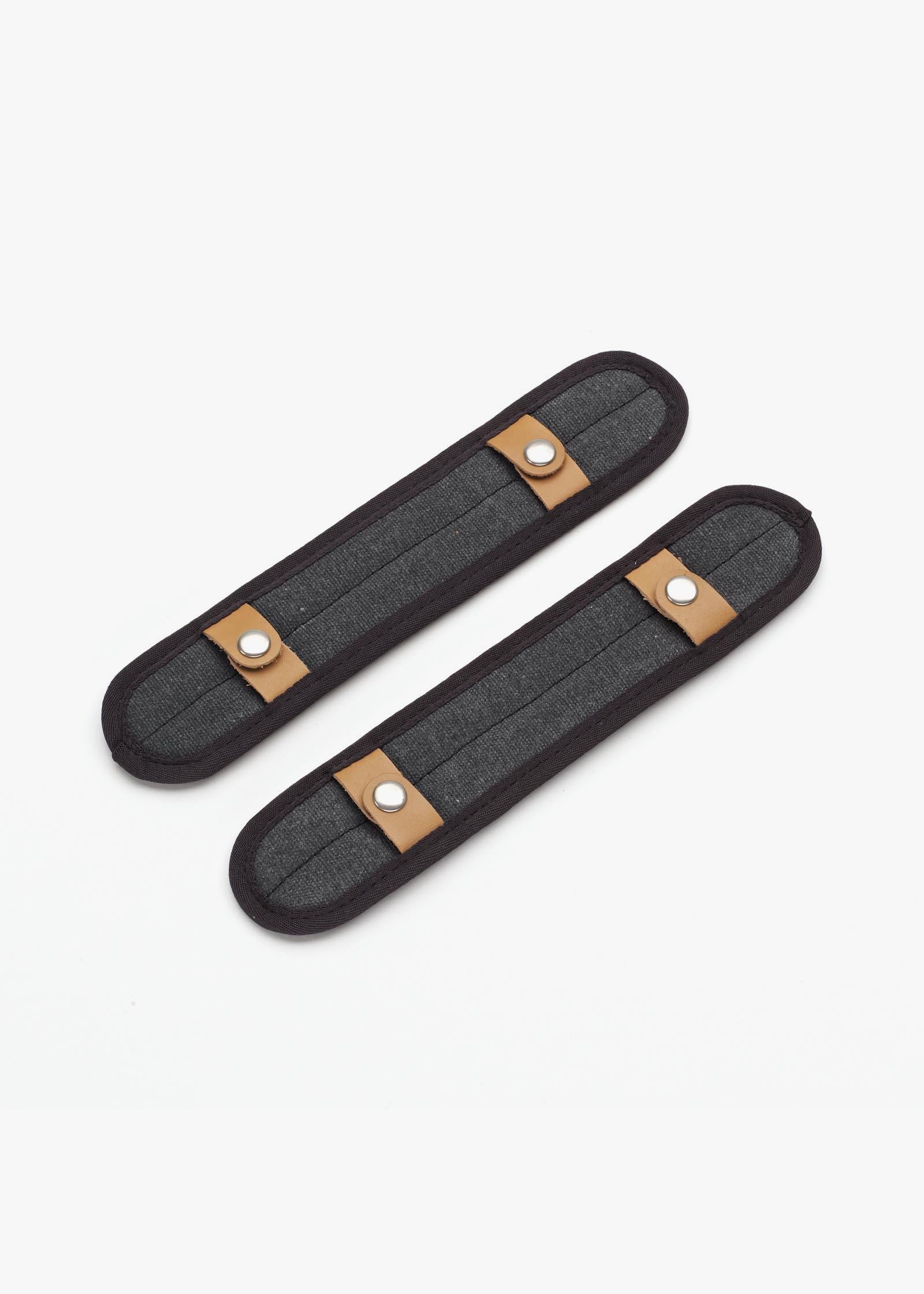 Shoulder Pads – Organic Washed Black - QWSTION