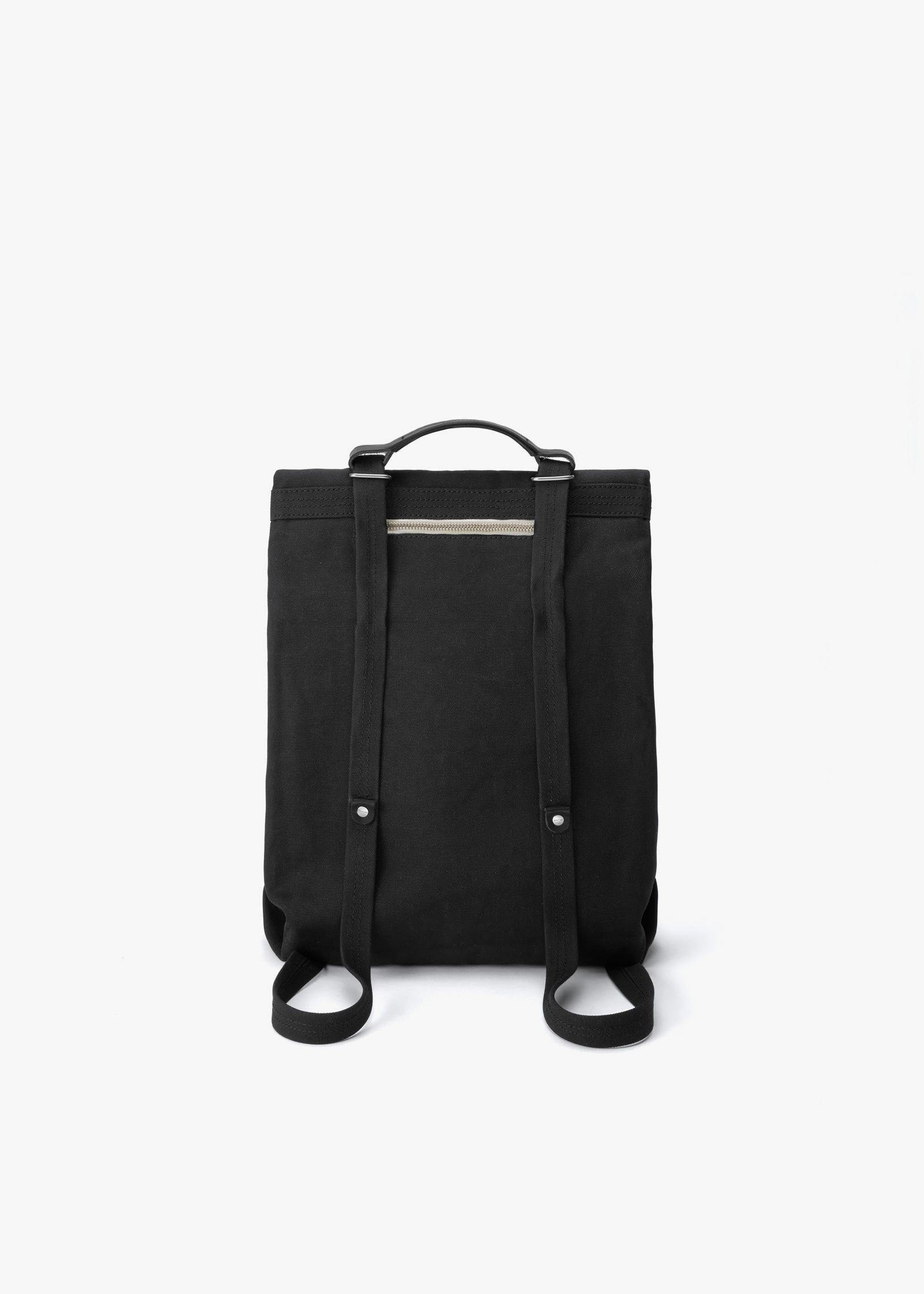 Flap Tote Medium – All Black - QWSTION