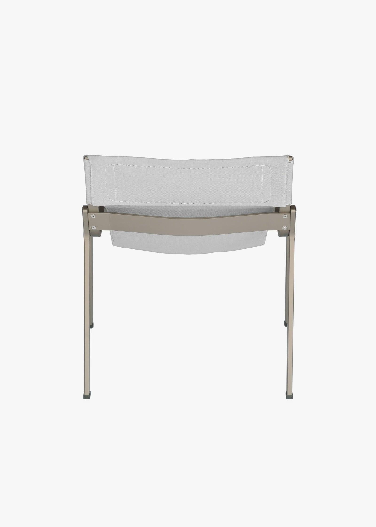 Ensō Lounge Chair – Anodized bronze aluminum / Gravel Bananatex - QWSTION