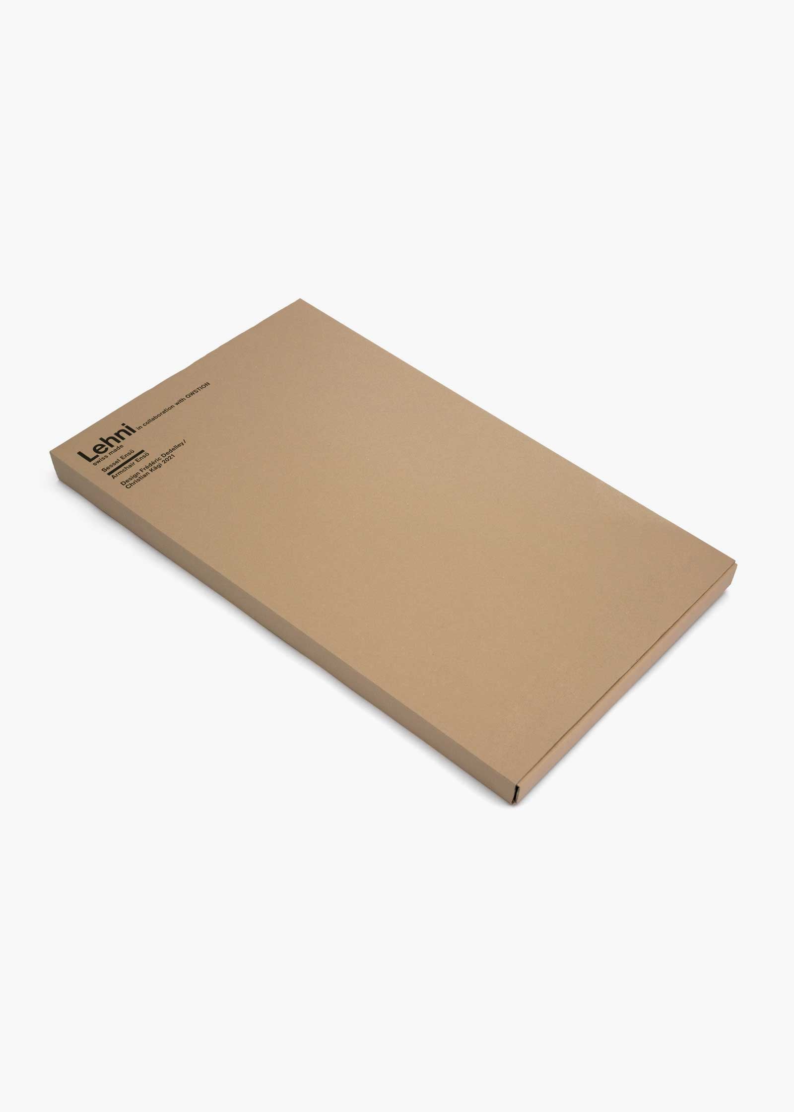 Ensō Lounge Chair – Anodized bronze aluminum / Gravel Bananatex - QWSTION