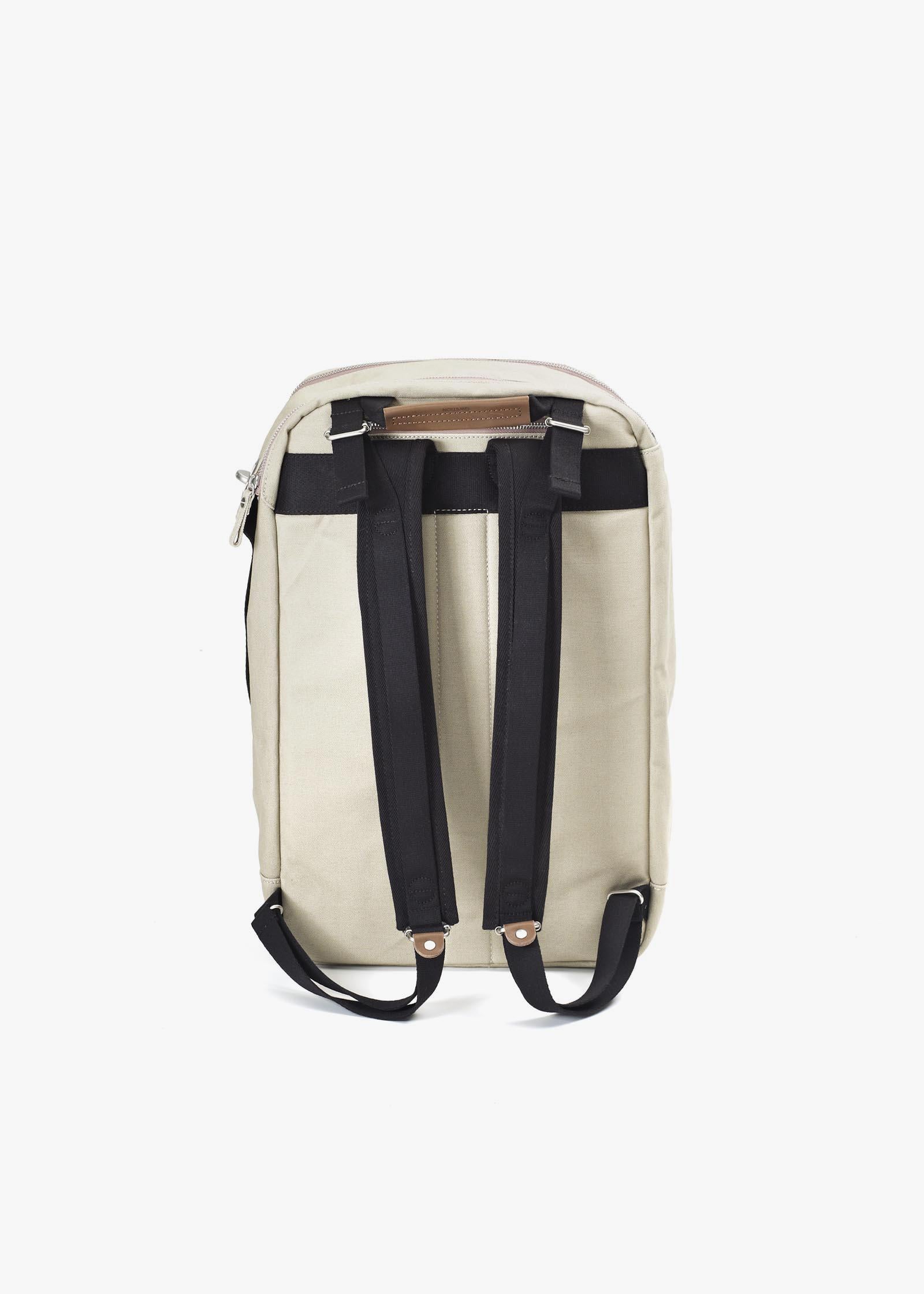 Backpack – Brown Leather Canvas - QWSTION