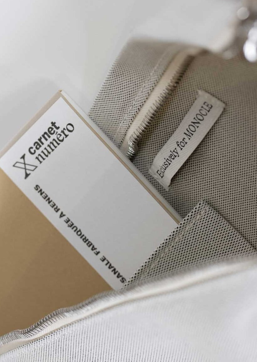 QWSTION + Monocle / Bananatex Folio A4 – Gravel - QWSTION