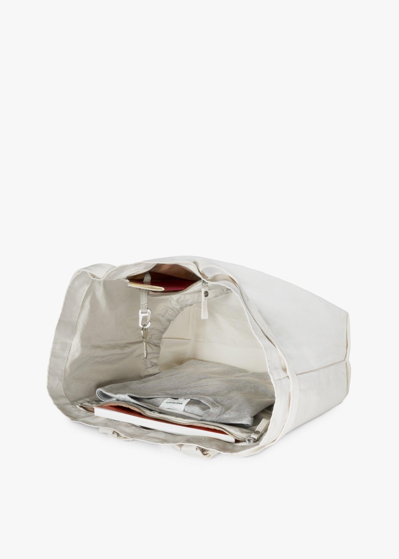 Bananatex Tote Bag XL – Natural White / Desert Hawk - QWSTION