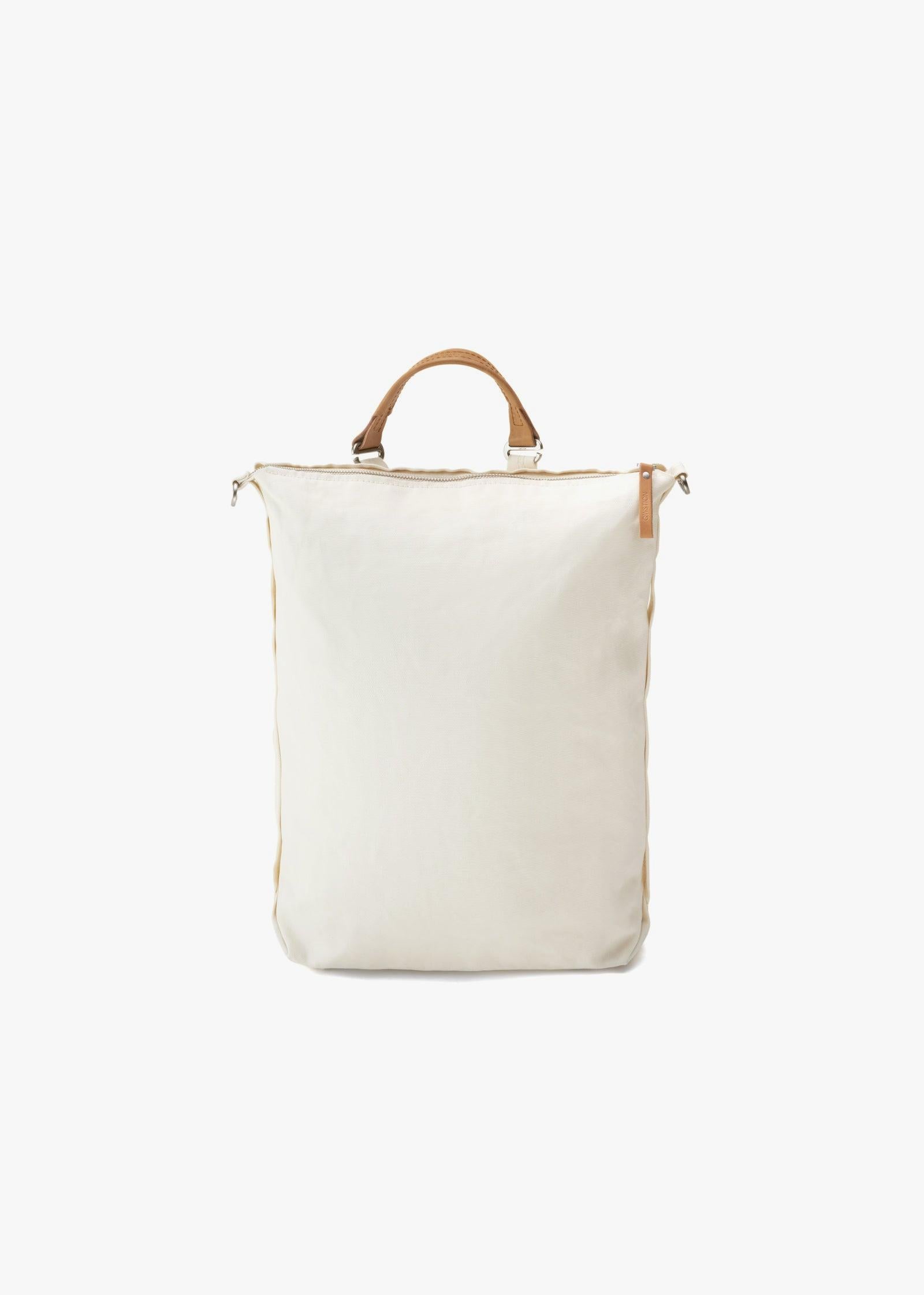 Zip Pack – Natural White | Bags | QWSTION