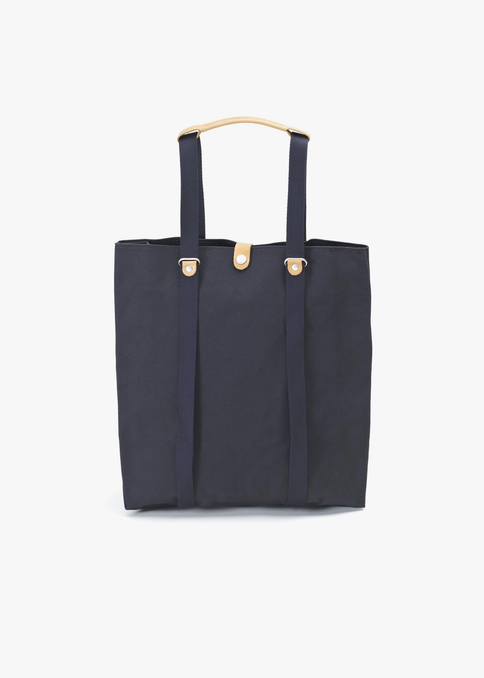 Shopper – Organic Navy - QWSTION