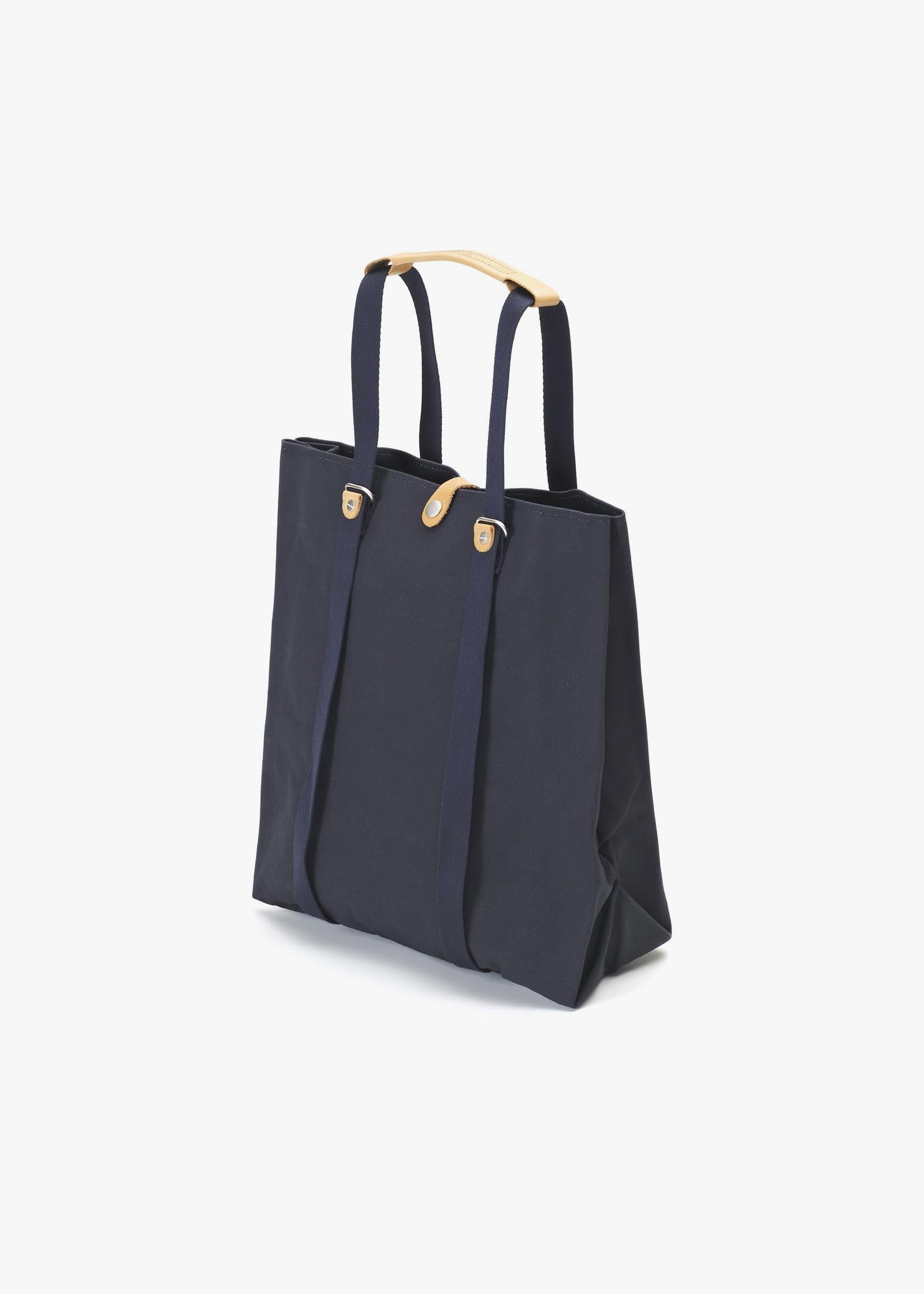 Shopper – Organic Navy - QWSTION