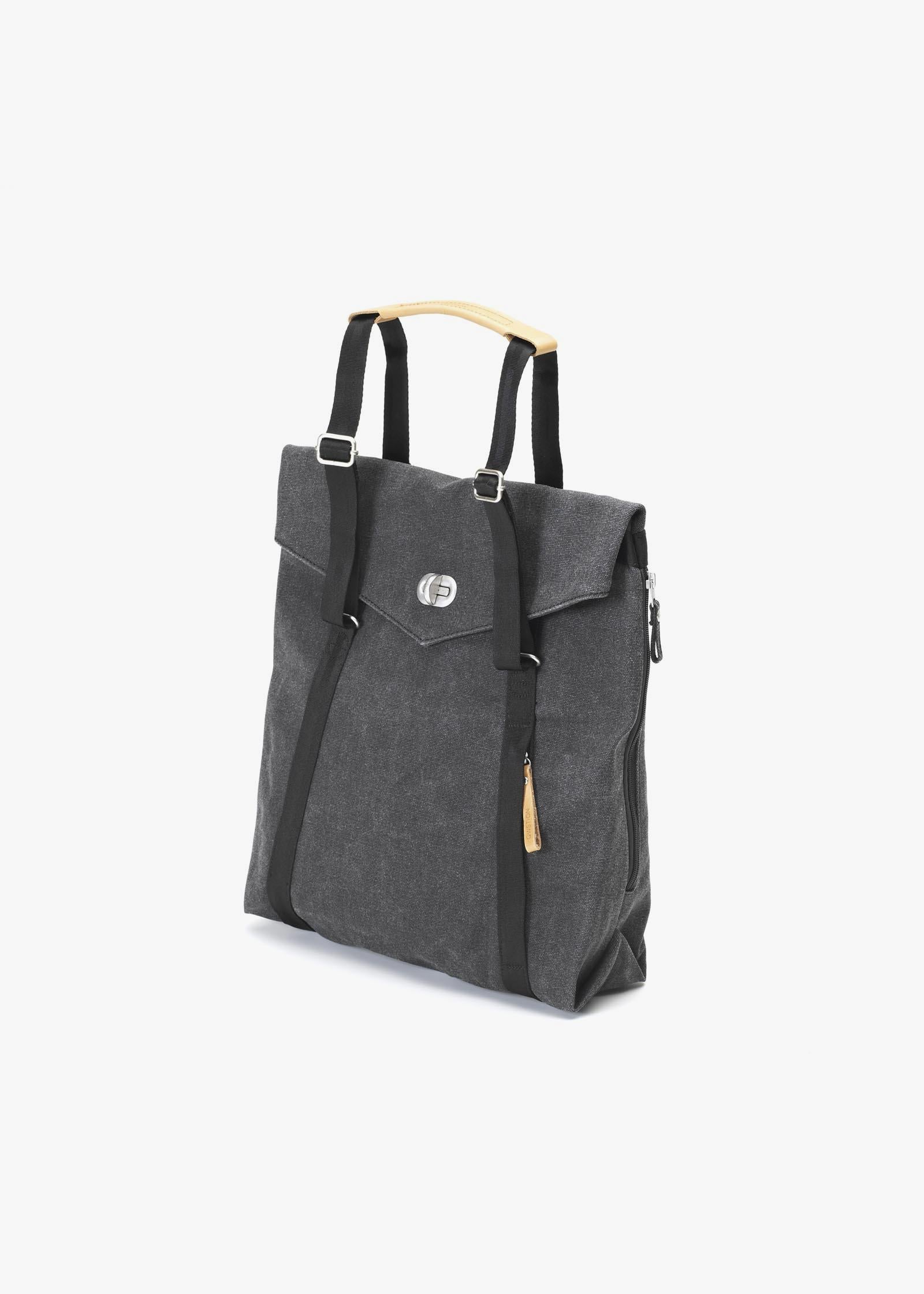 Tote – Organic Washed Black - QWSTION