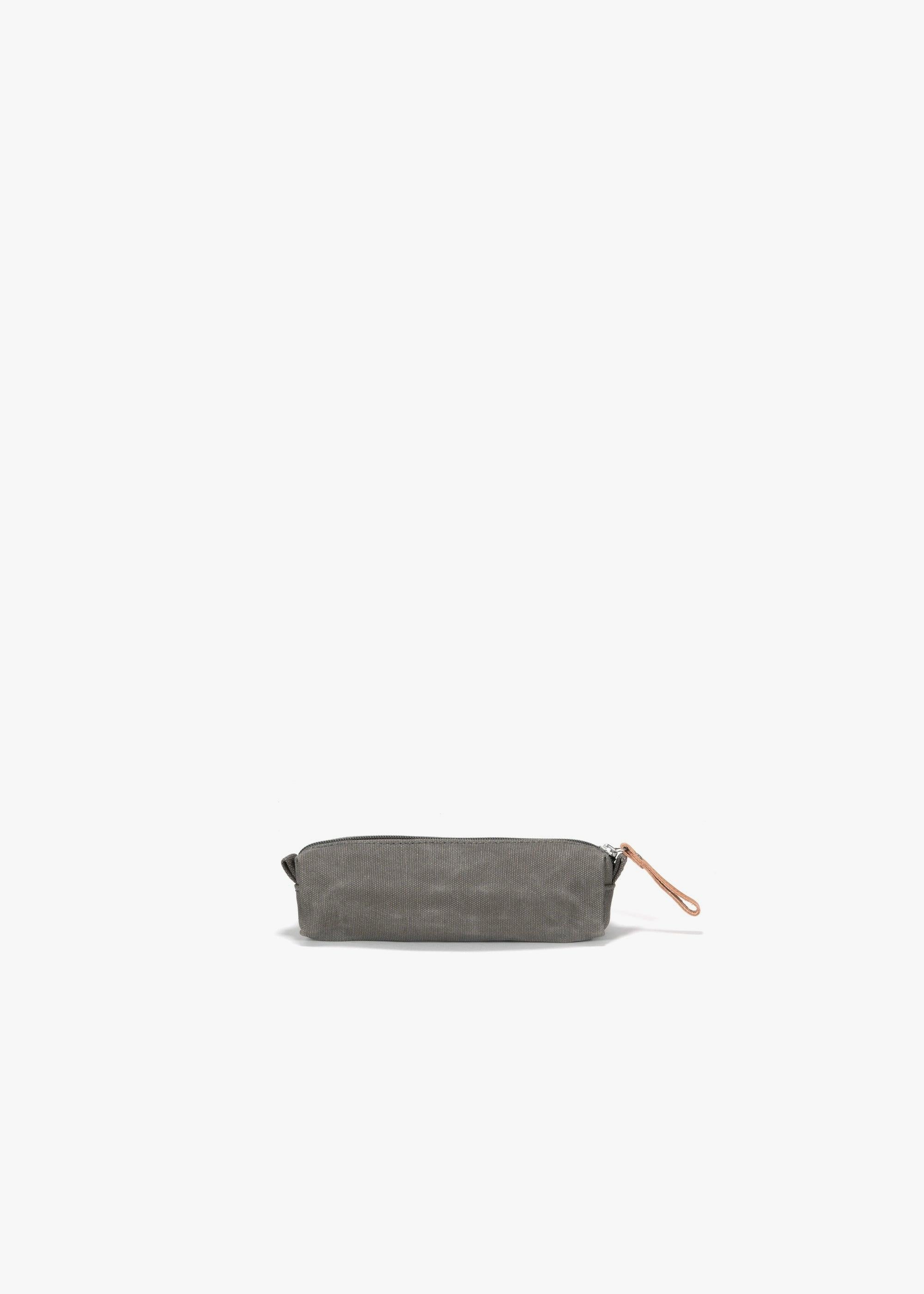 Pencil Pouch – Organic Washed Grey - QWSTION