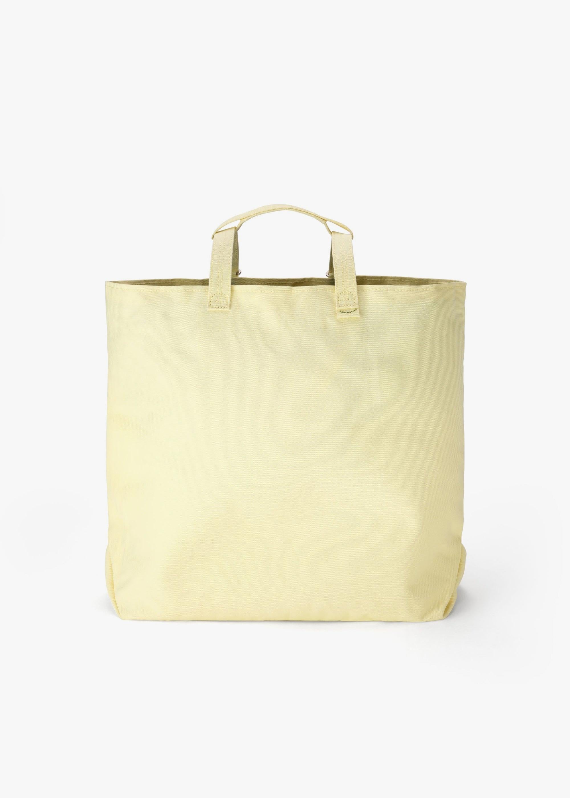 Bananatex Tote Bag XL – Pale Yellow / Raven - QWSTION