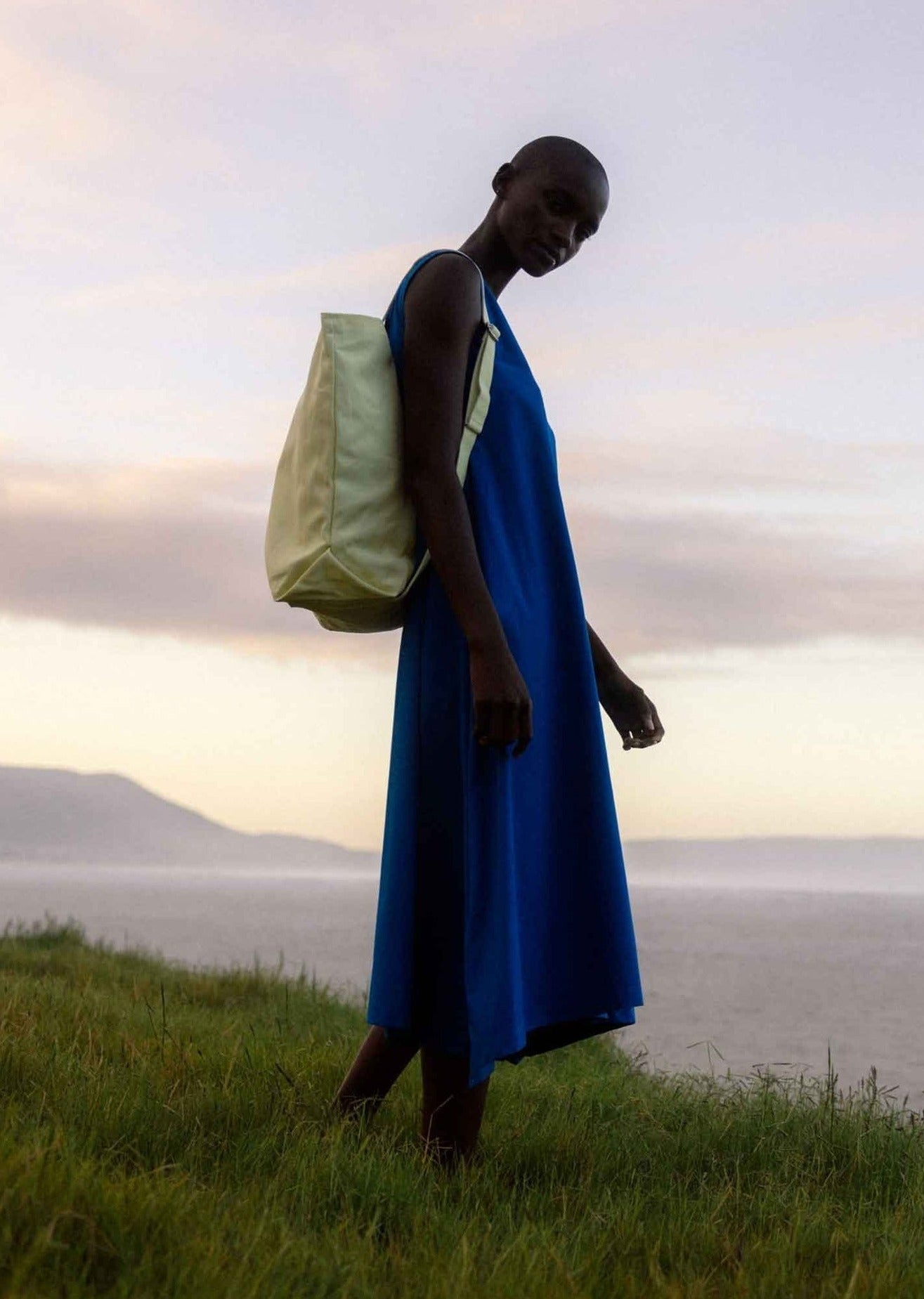 Bananatex Tote Bag XL – Pale Yellow / Raven - QWSTION