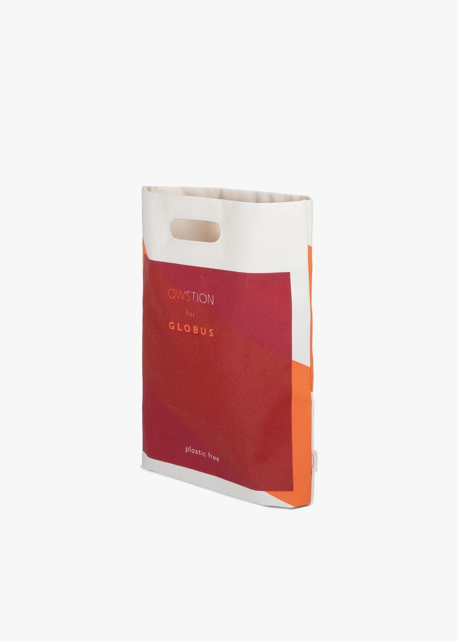 QWSTION for GLOBUS / Limited Edition Bananatex® Shopper – Raspberry Red - QWSTION