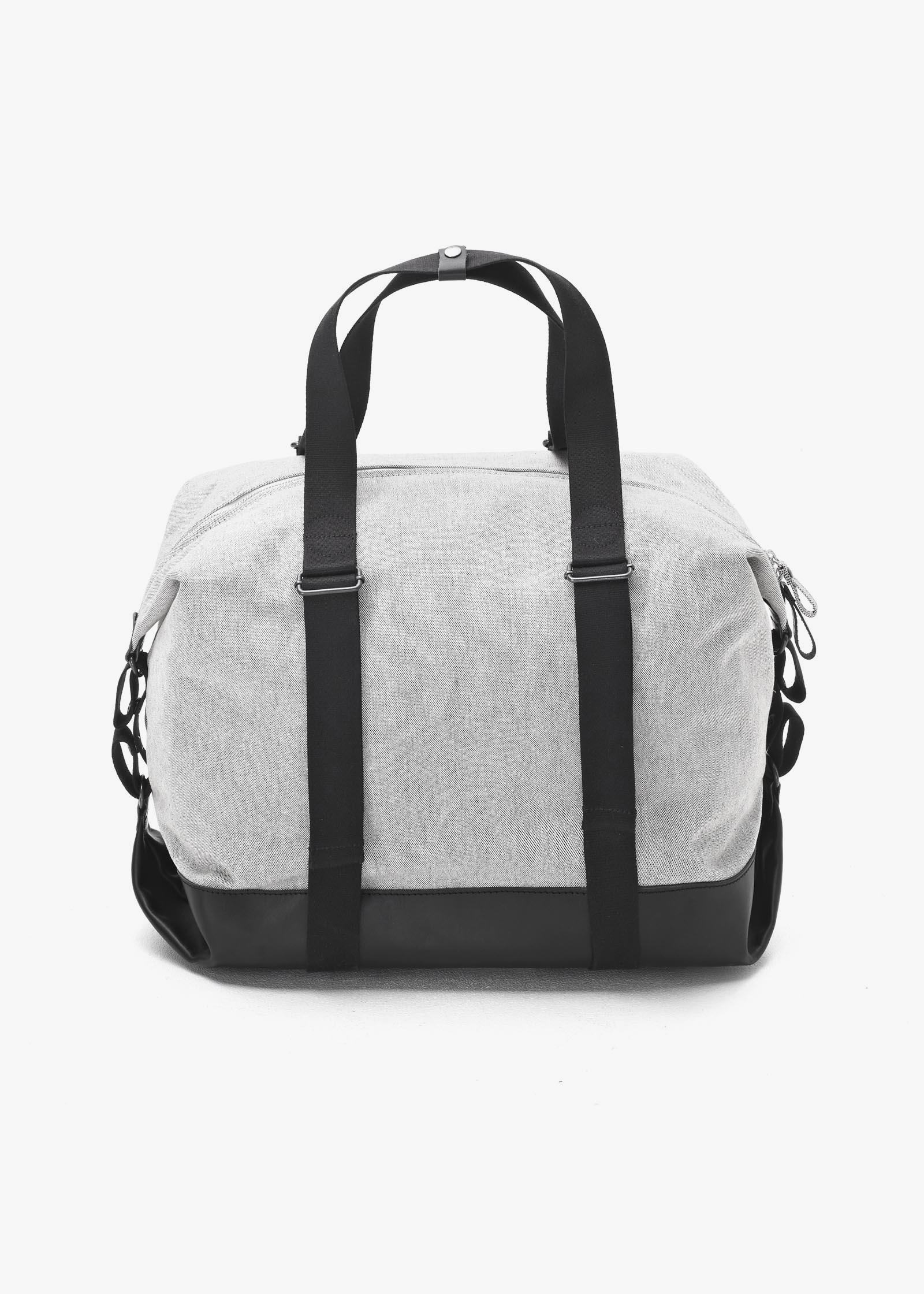 Simple Holdall – Raw Blend Leather Canvas - QWSTION
