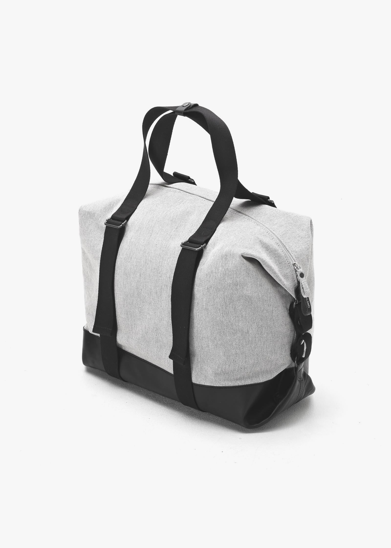 Simple Holdall – Raw Blend Leather Canvas - QWSTION
