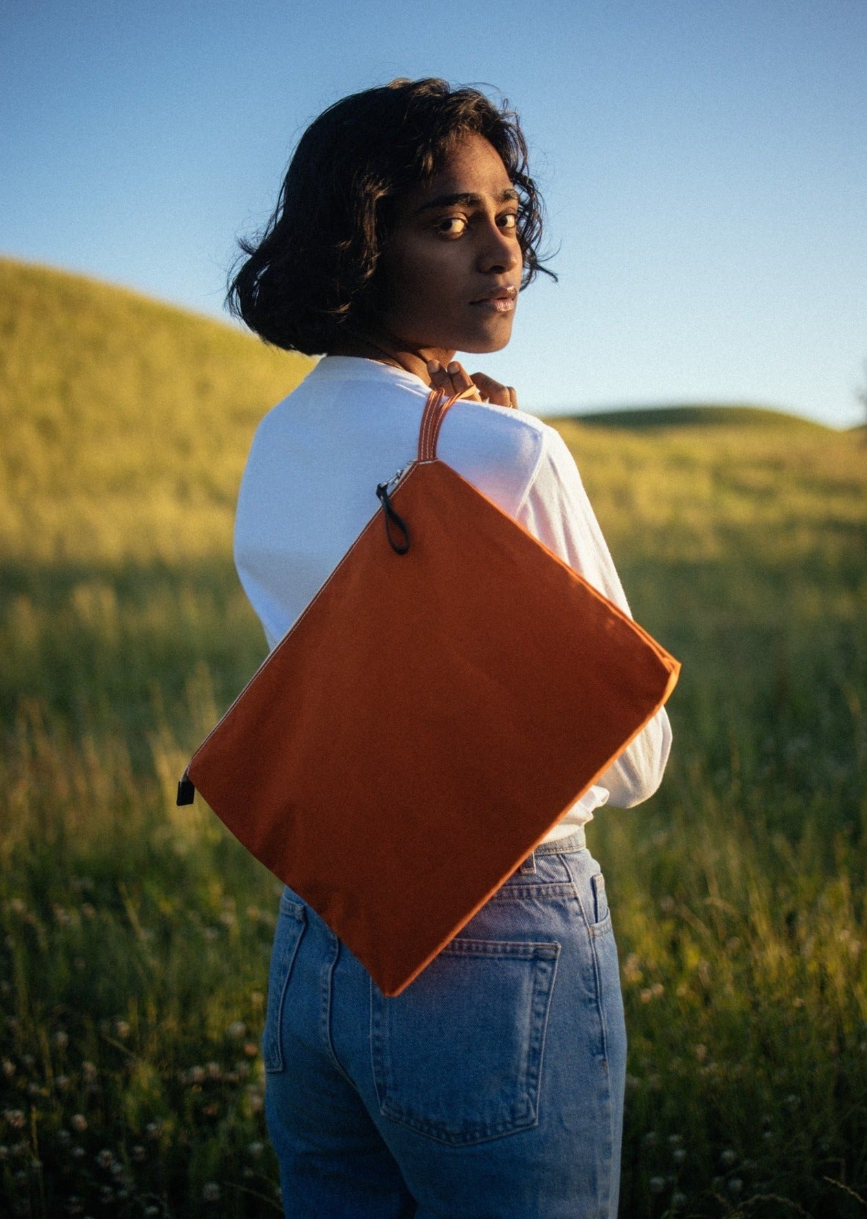 Zip Pouch Large – Robin - QWSTION