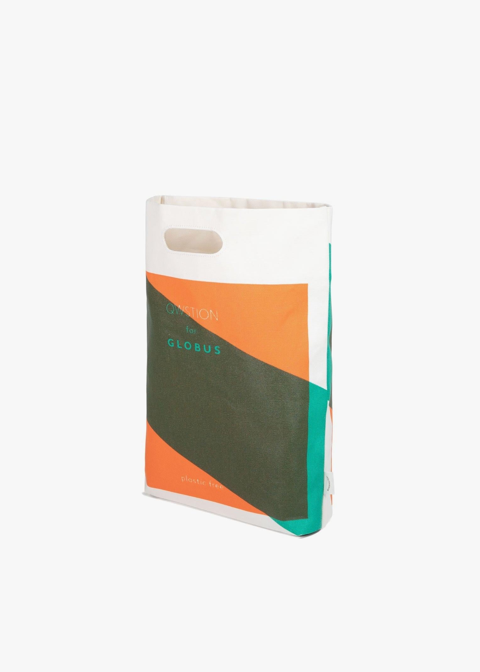QWSTION for GLOBUS / Limited Edition Bananatex® Shopper – Tarocco Orange - QWSTION