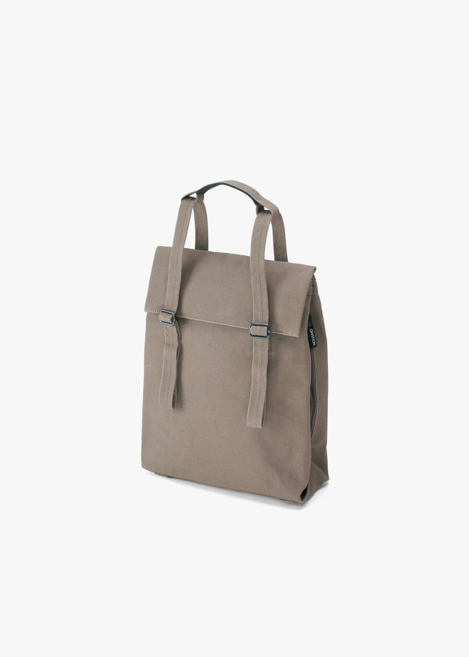 Half Day Tote – Vegan Driftwood - QWSTION