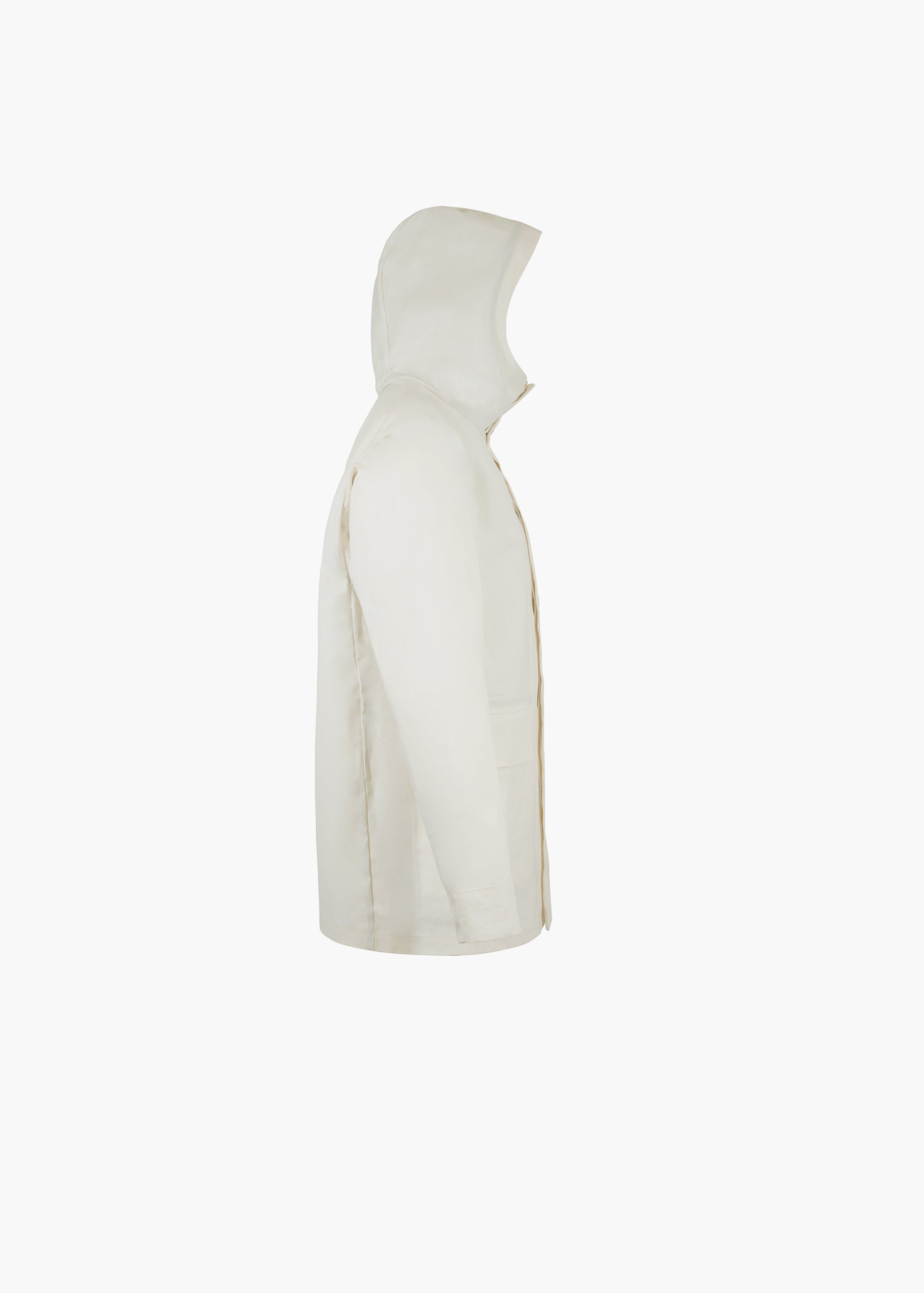 BANANATEX® All Weather Coat – Natural White M - QWSTION