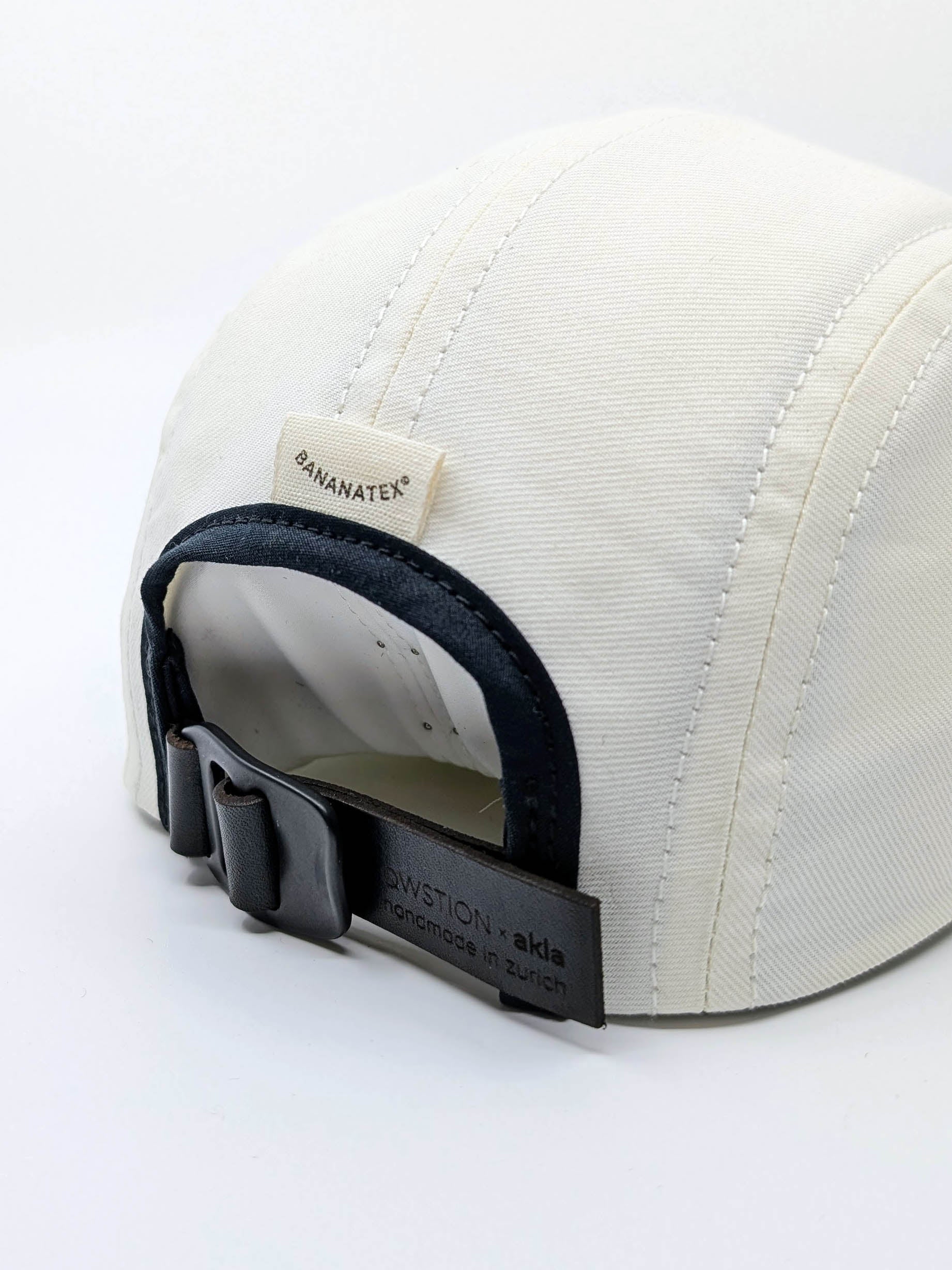 QWSTION + Akla Cap No 05 (UNIQUE PIECE) Black/White S/M - QWSTION