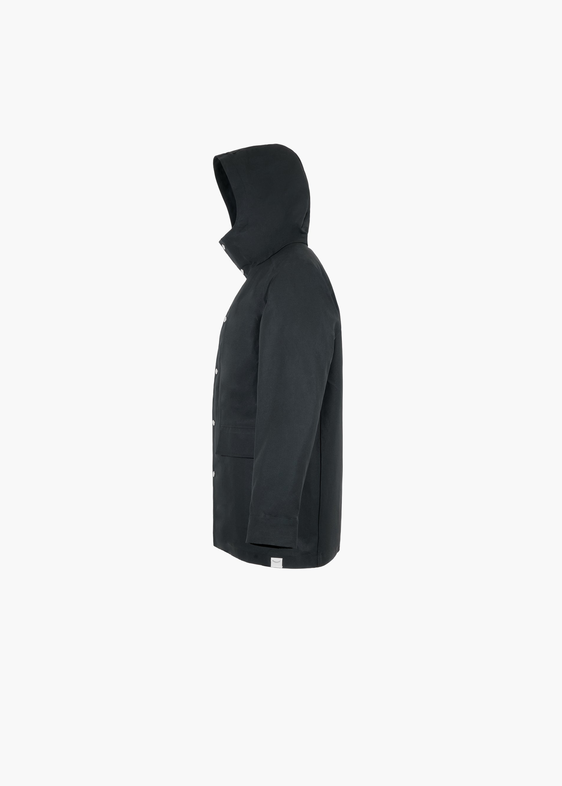 BANANATEX® All Weather Coat – Black M - QWSTION