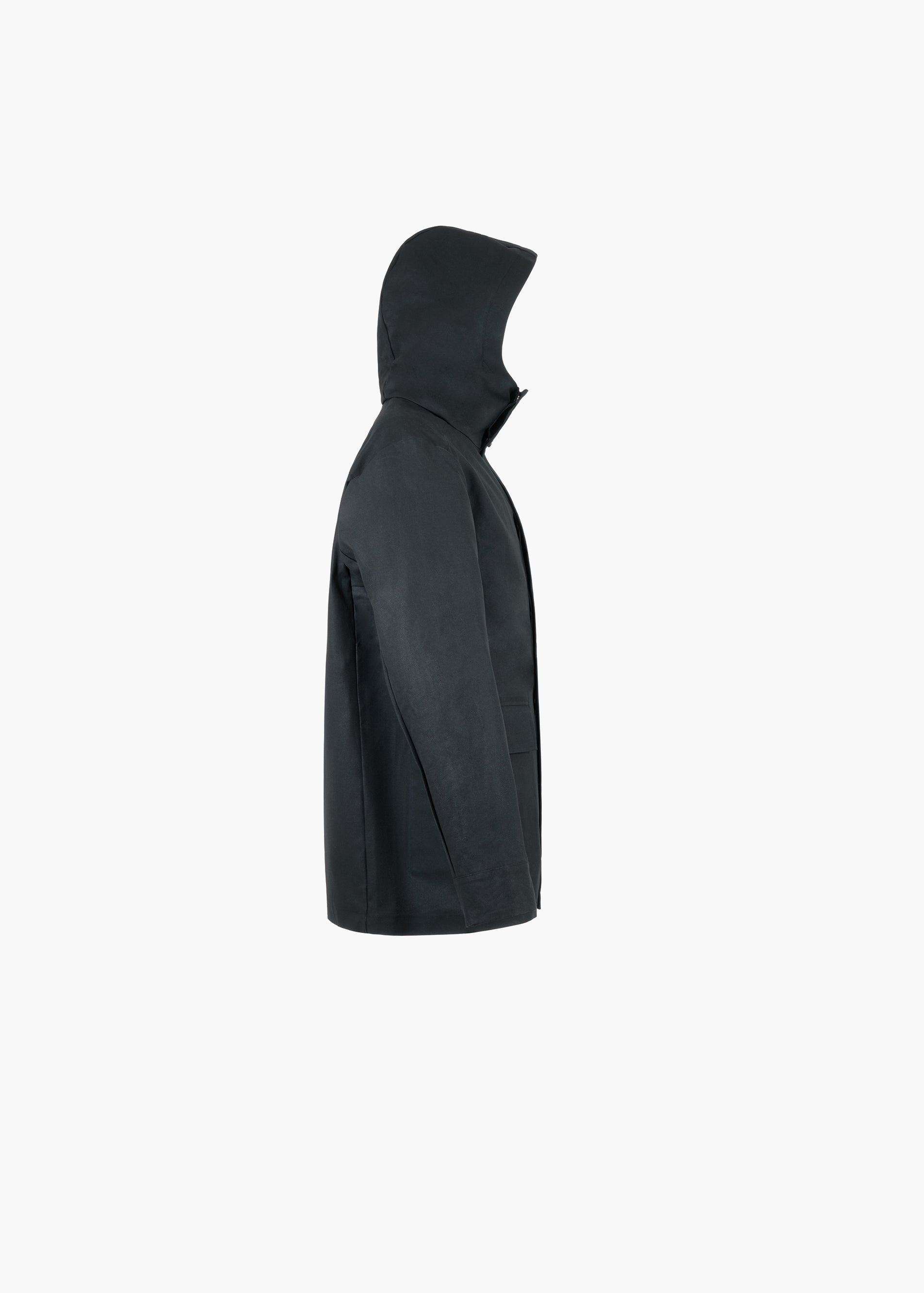 BANANATEX® All Weather Coat – Black M - QWSTION